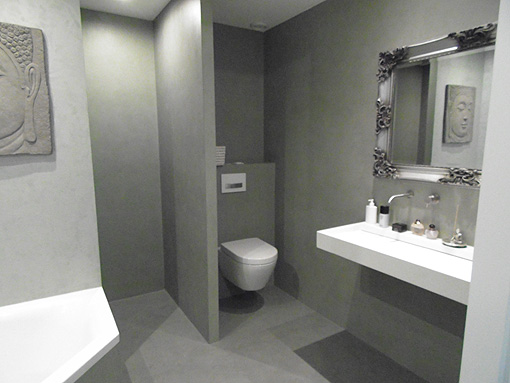 Wilt u een betonlook vloer of muur? Luxe Badkamer Trekker ~ Wilt u een betonlook vloer of muur?